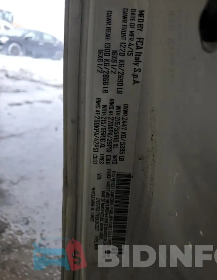 ZFBERFAT7F6A34357 Photo# 12