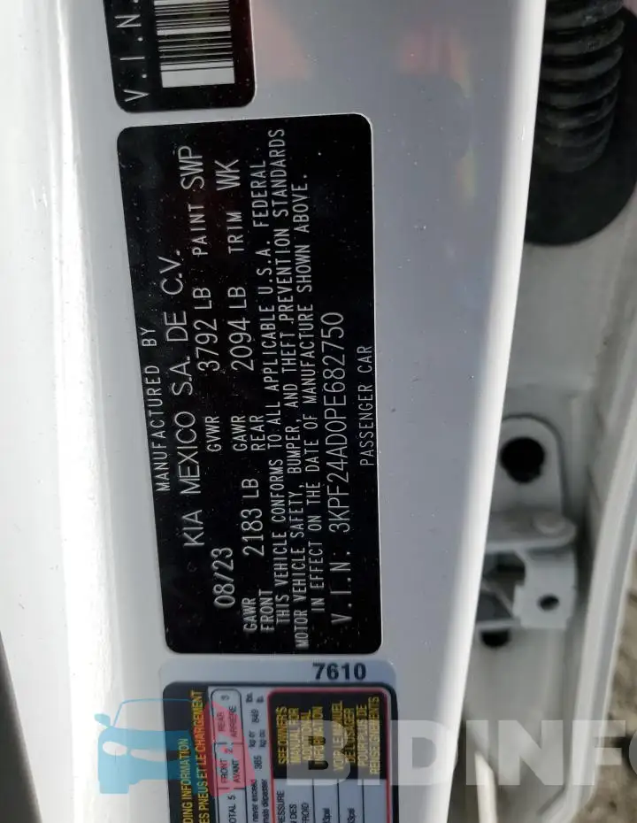 3KPF24AD0PE682750 Photo# 12