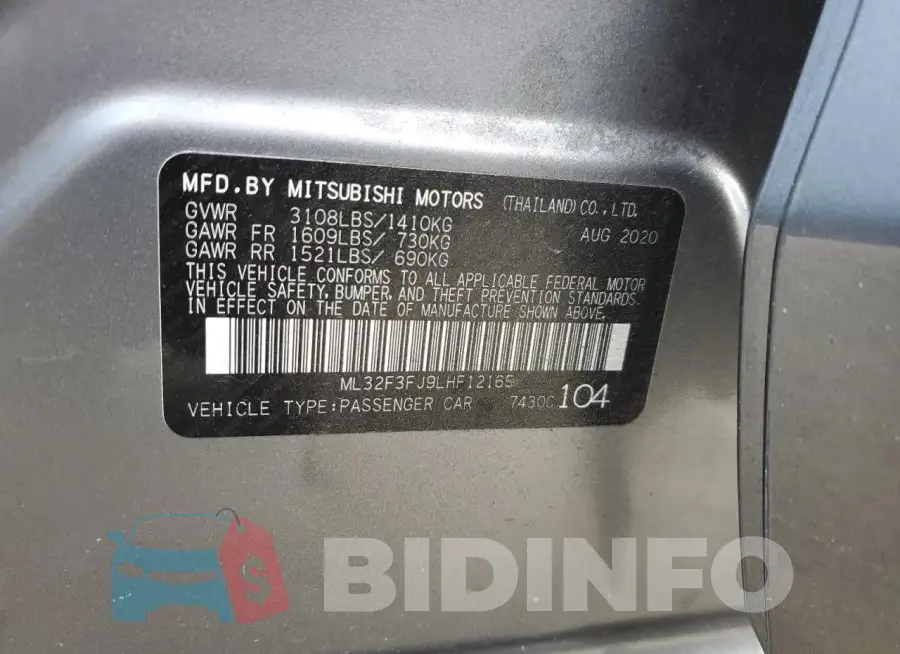 ML32F3FJ9LHF12165 Photo# 12