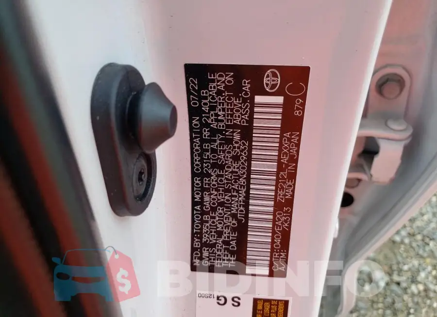 JTDFPMAE8N3029632 Photo# 13