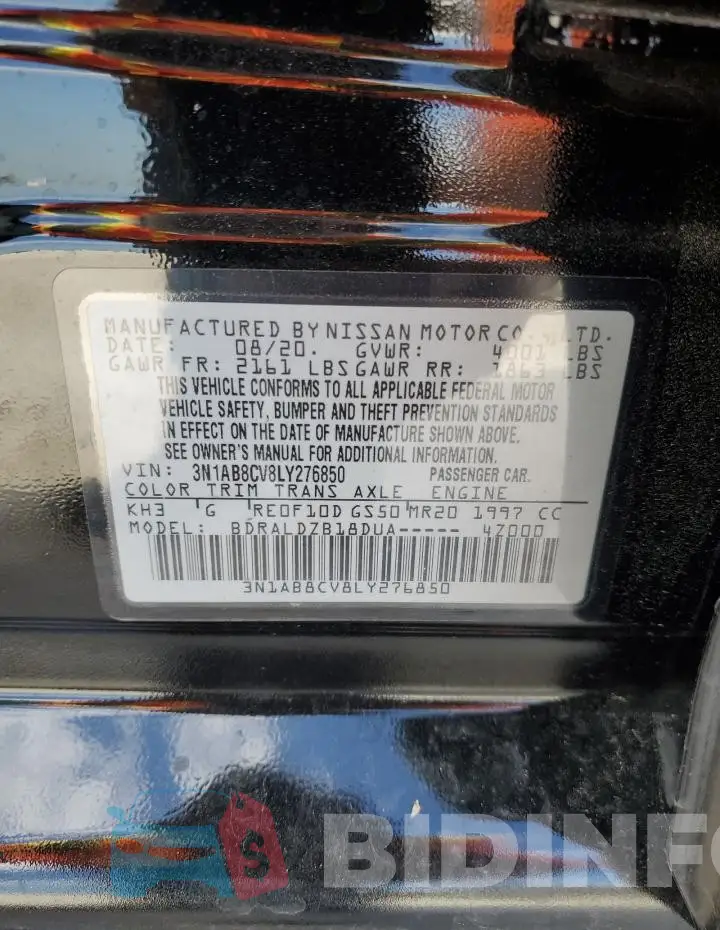 3N1AB8CV8LY276850 Photo# 12