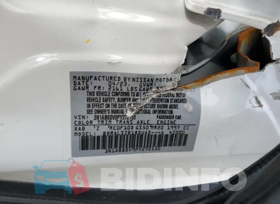 3N1AB8DV9PY272150 Photo# 12
