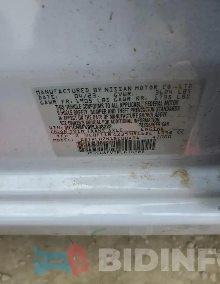 3N1CN8FV9PL838222 Photo# 12