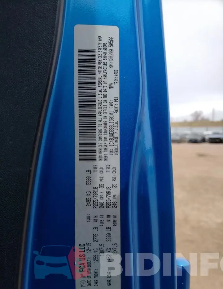 1C4BJWEG9GL150101 Photo# 12
