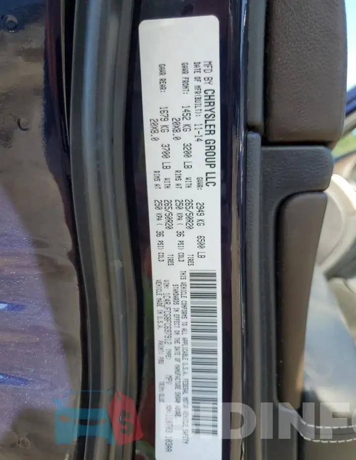 1C4RJFCG8FC697912 Photo# 13