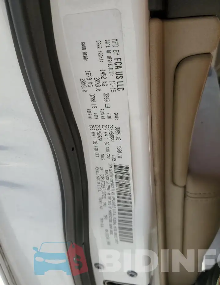 1C4RJFCM3FC197291 Photo# 12