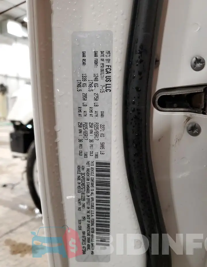 3C4PDCAB7GT101229 Photo# 14