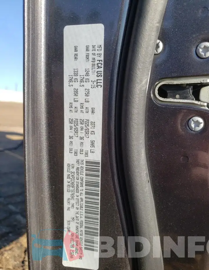 3C4PDCAB9FT670341 Photo# 13