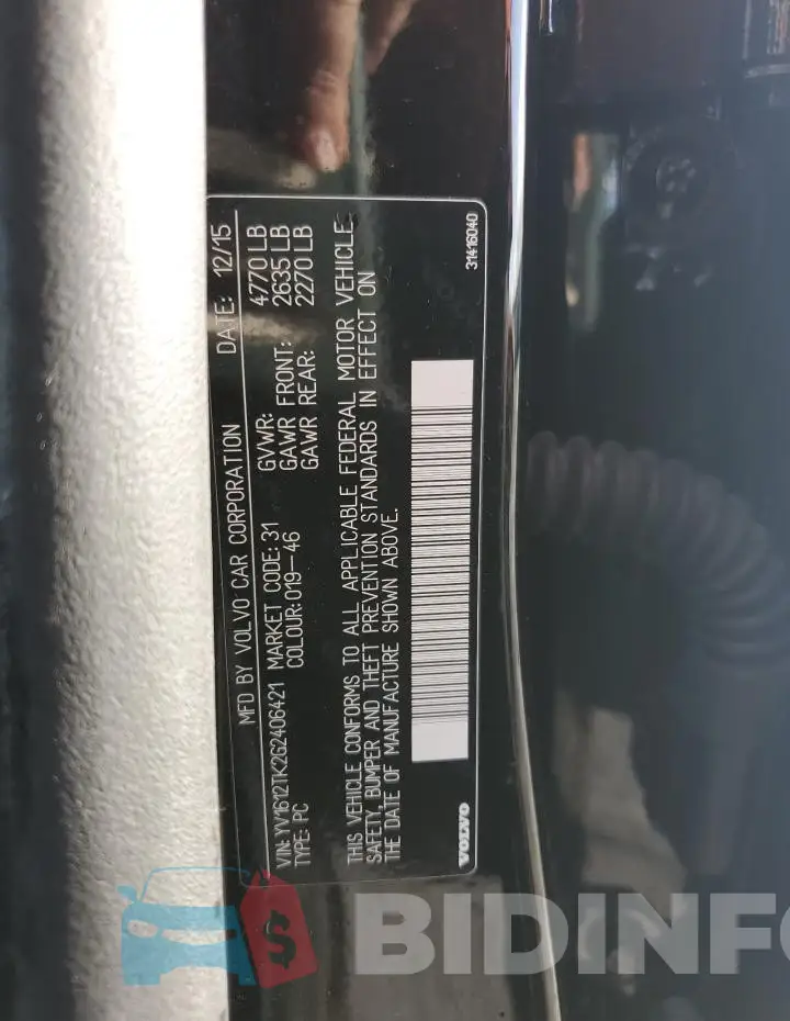 YV1612TK2G2406421 Photo# 12