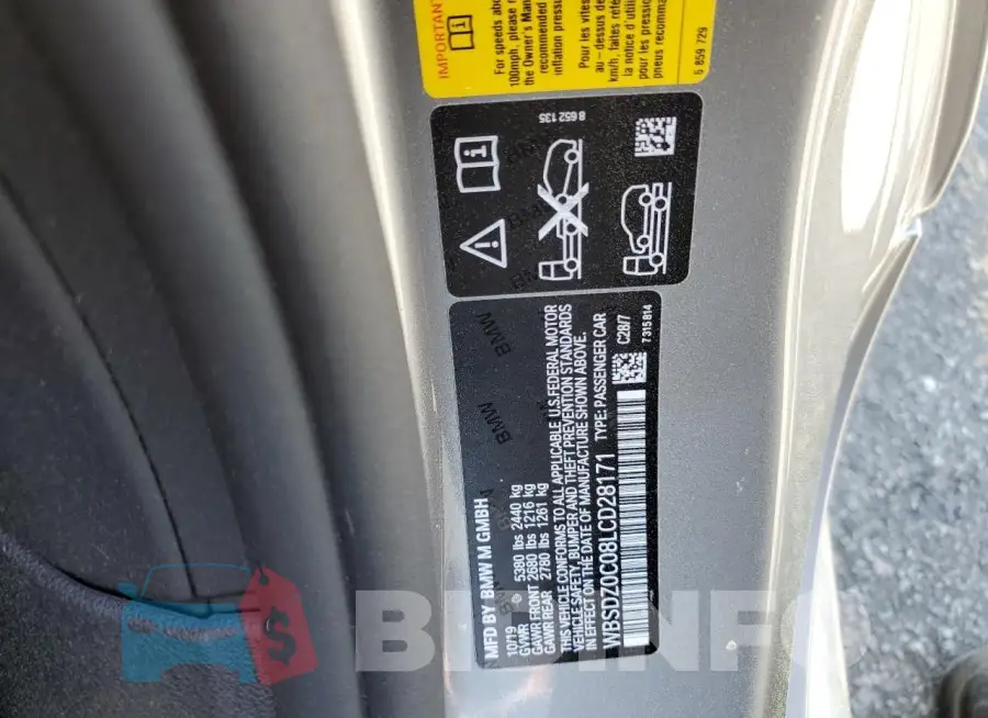 WBSDZ0C08LCD28171 Photo# 12
