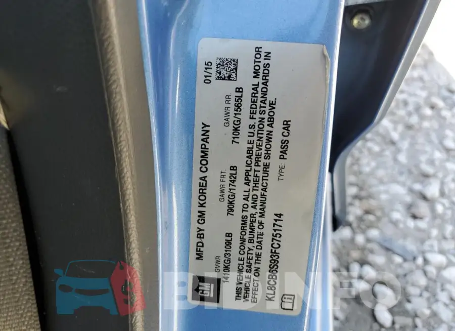 KL8CB6S93FC751714 Photo# 13