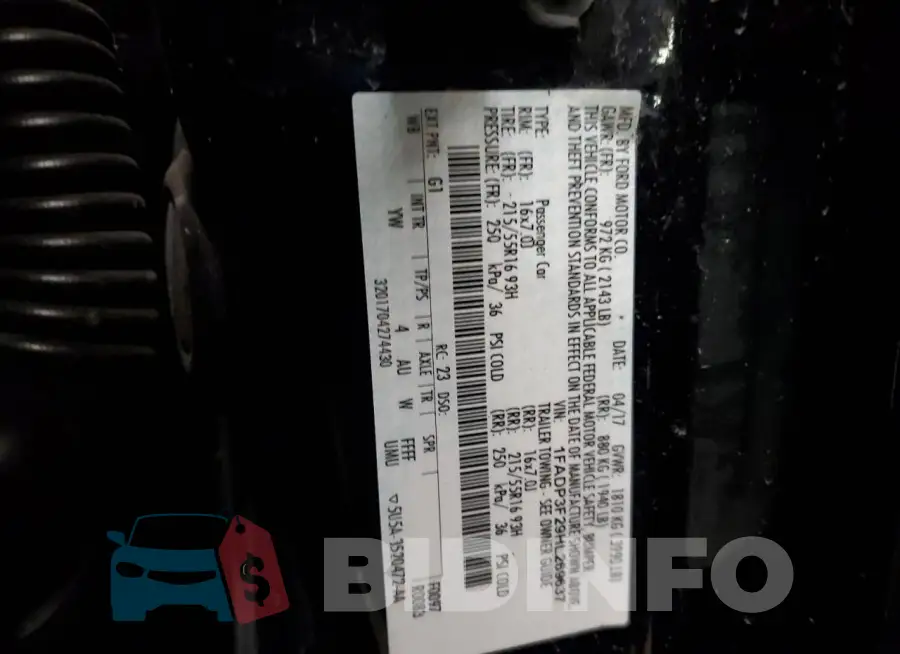 1FADP3F29HL269637 Photo# 12