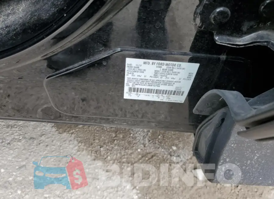 2FMPK4J87JBB14786 Photo# 12