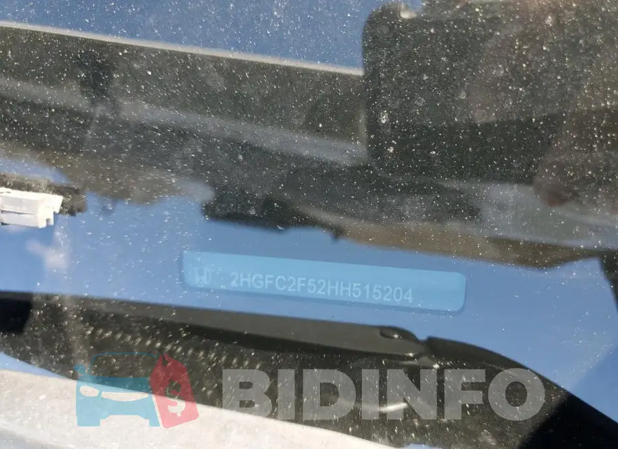 2HGFC2F52HH515204 Photo# 12