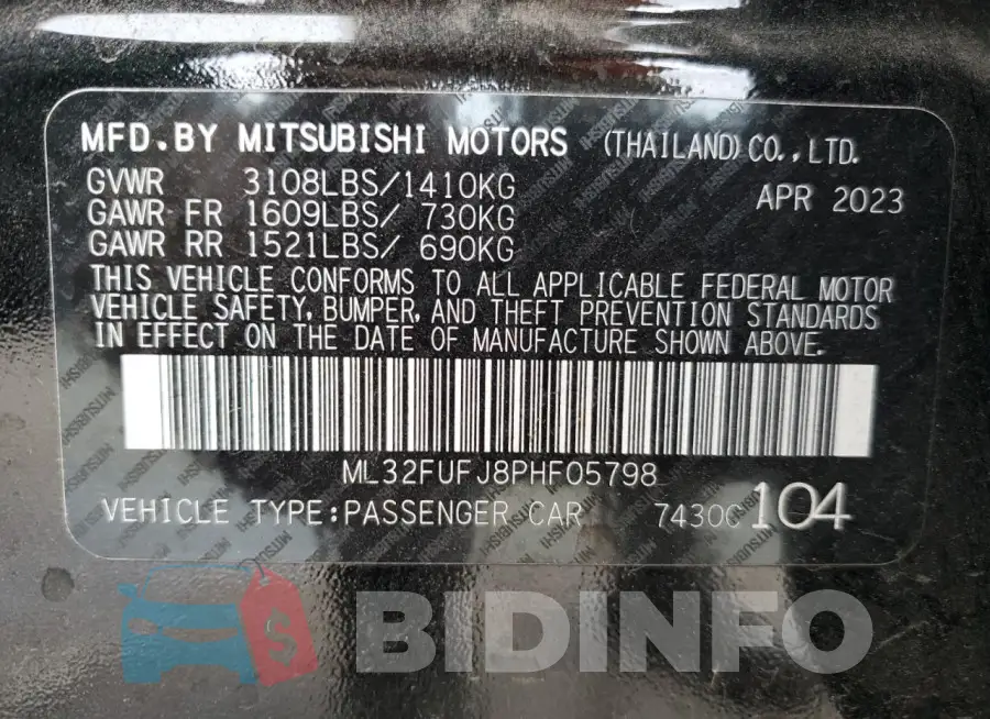 ML32FUFJ8PHF05798 Photo# 12