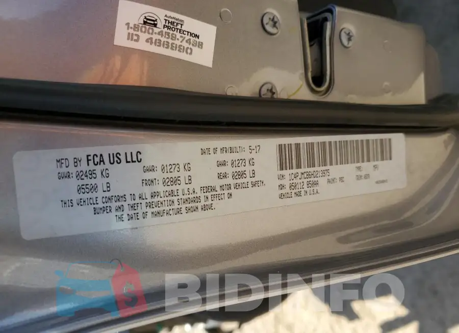 1C4PJMCB6HD213975 Photo# 12