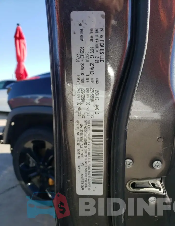 3C4NJCBB5KT715817 Photo# 13