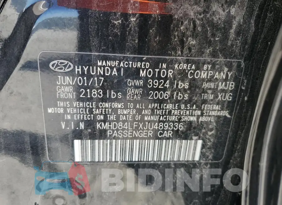 KMHD84LFXJU489336 Photo# 13