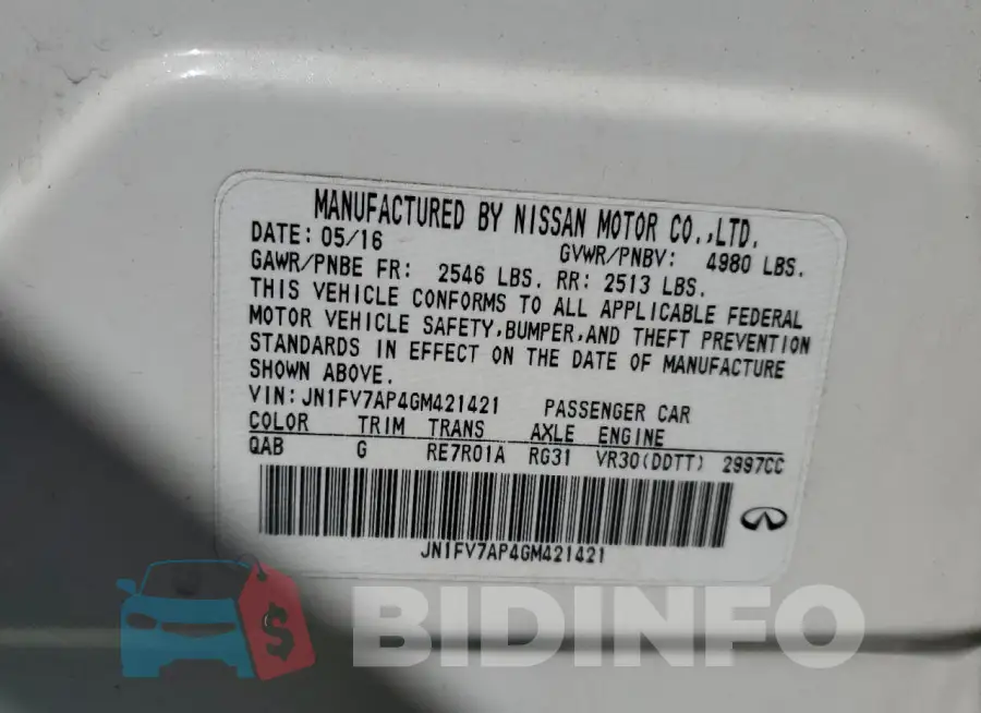 JN1FV7AP4GM421421 Photo# 13