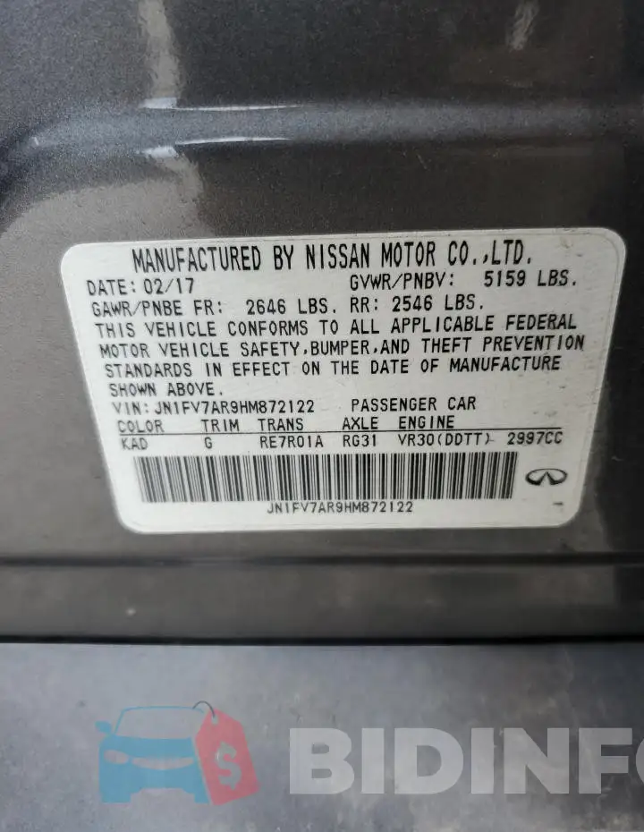JN1FV7AR9HM872122 Photo# 12