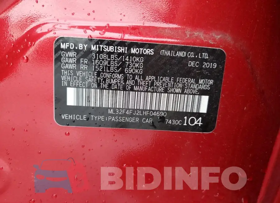 ML32F4FJ2LHF04690 Photo# 12