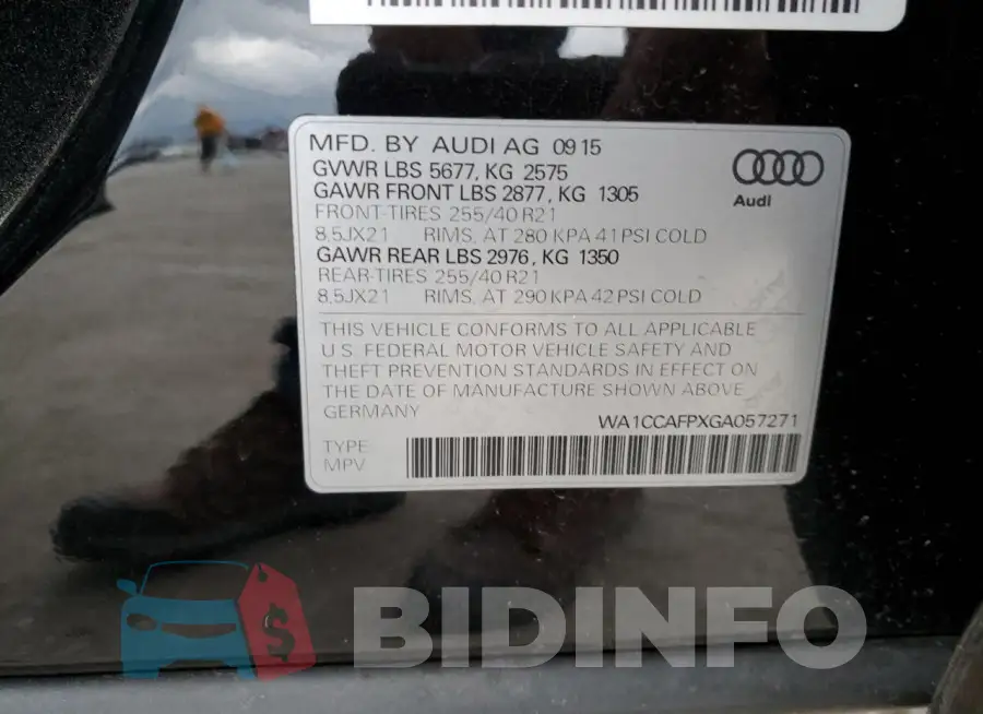 WA1CCAFPXGA057271 Photo# 13