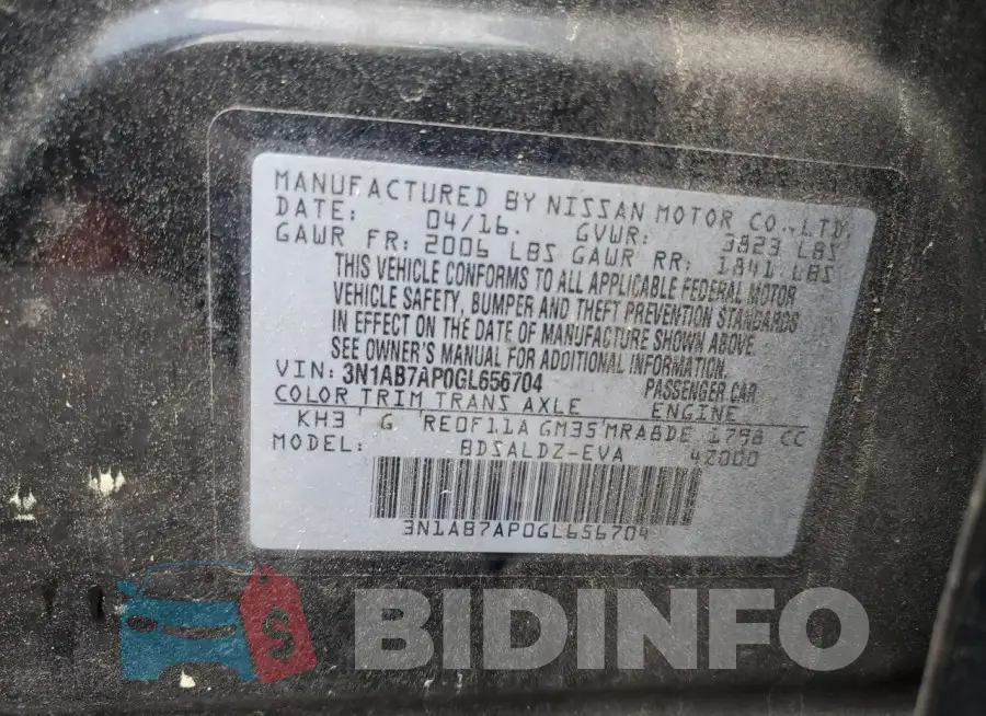 3N1AB7AP0GL656704 Photo# 12