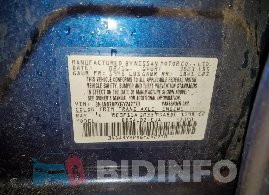 3N1AB7APXGY242770 Photo# 12