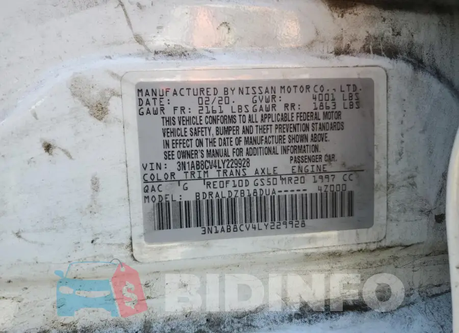 3N1AB8CV4LY229928 Photo# 12