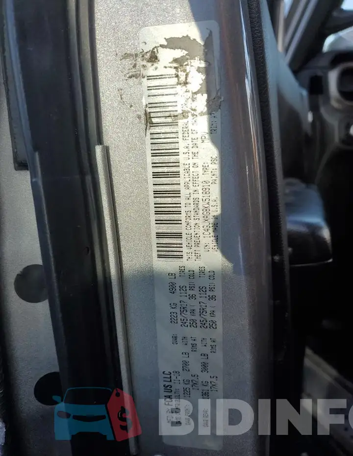 1C4GJXAG8KW518910 Photo# 12