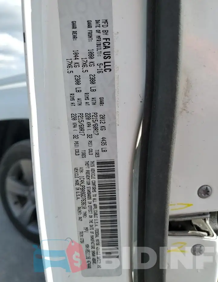 1C4NJPBA9GD763610 Photo# 14