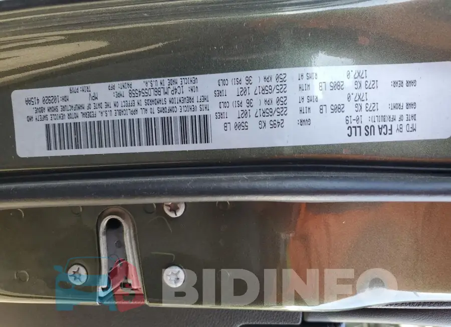 1C4PJMLB6LD554558 Photo# 12