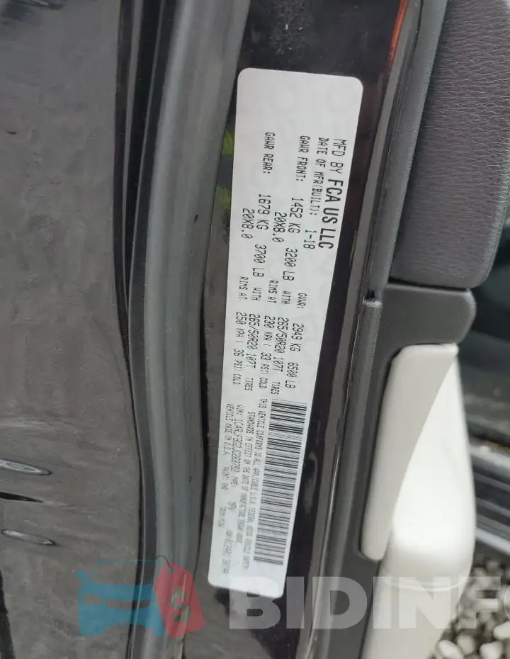 1C4RJFBG2JC268792 Photo# 12