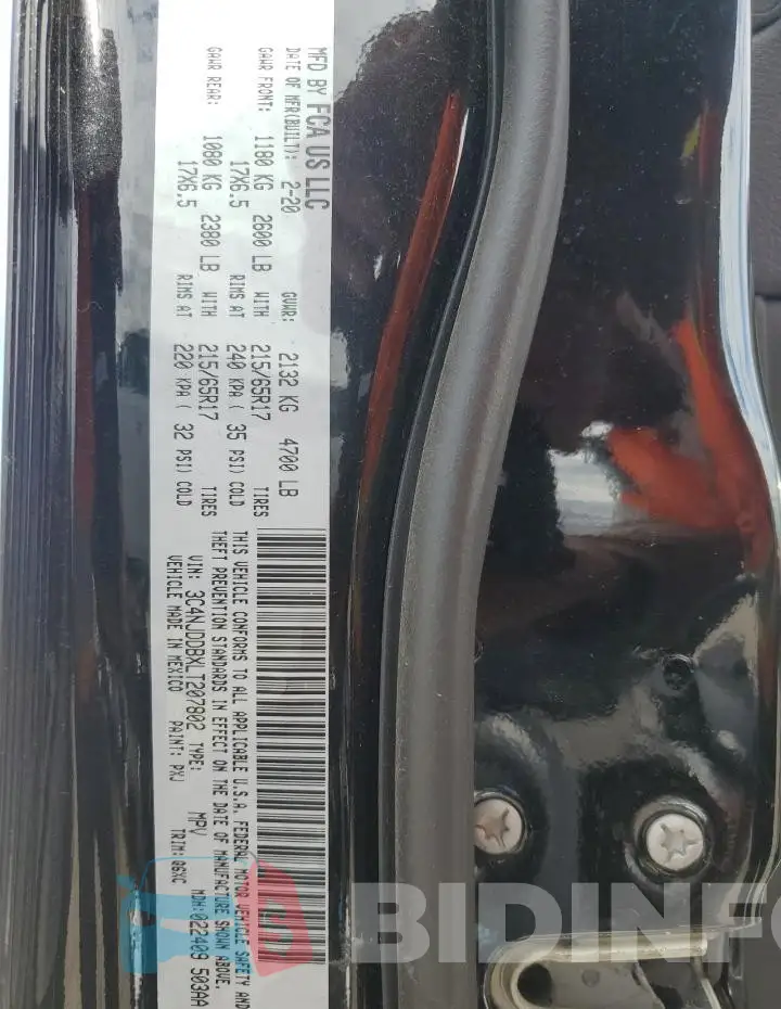 3C4NJDDBXLT207802 Photo# 13