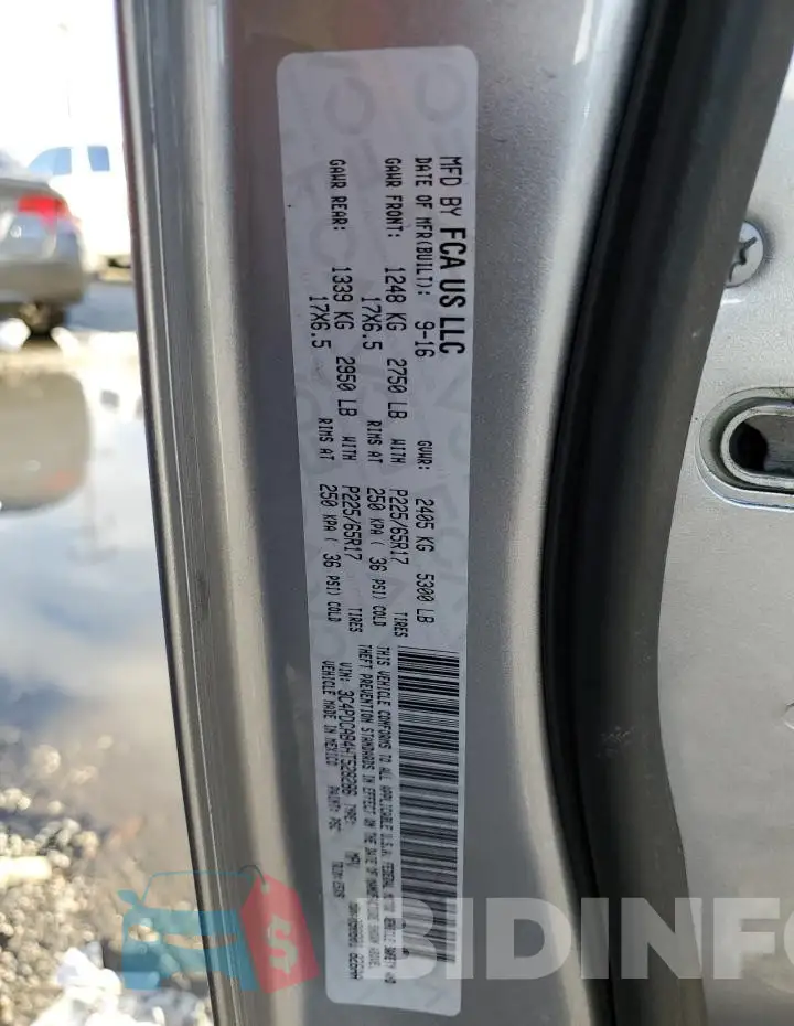 3C4PDCAB4HT528286 Photo# 13