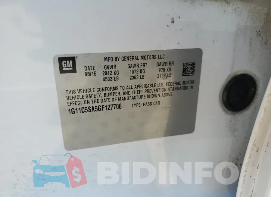 1G11C5SA5GF127700 Photo# 12