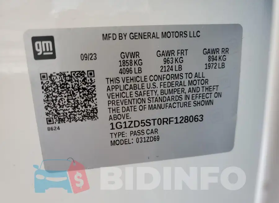 1G1ZD5ST0RF128063 Photo# 12