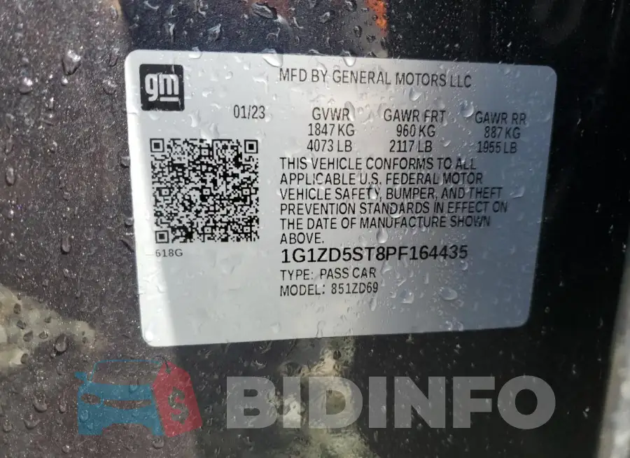 1G1ZD5ST8PF164435 Photo# 13