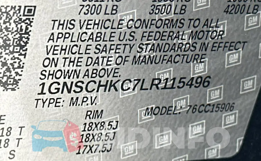 1GNSCHKC7LR115496 Photo# 10