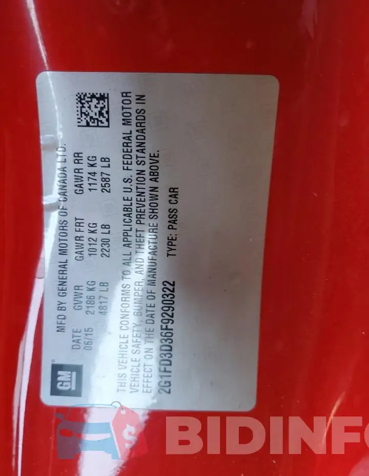2G1FD3D36F9290322 Photo# 12