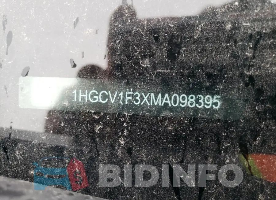 1HGCV1F3XMA098395 Photo# 13