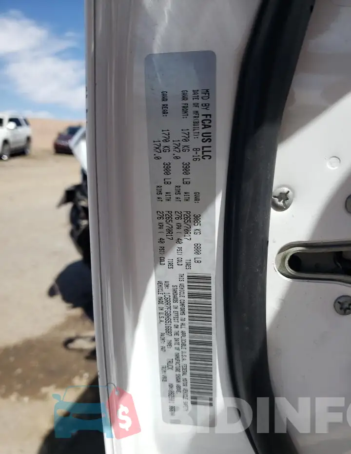 1C6RR7FG8HS516687 Photo# 13