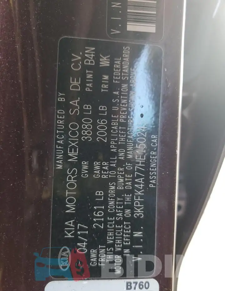 3KPFK4A77HE150245 Photo# 12