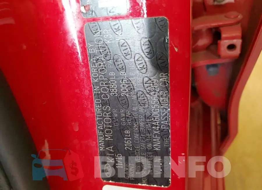 KNAFX4A60G5560269 Photo# 13
