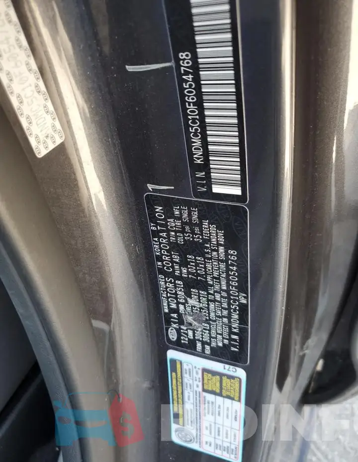 KNDMC5C10F6054768 Photo# 12