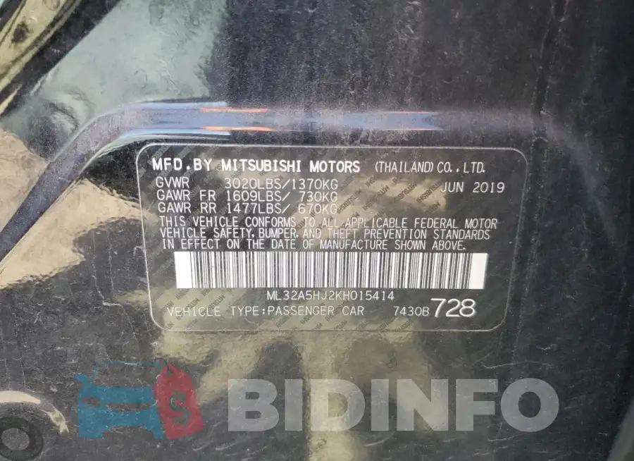 ML32A5HJ2KH015414 Photo# 12