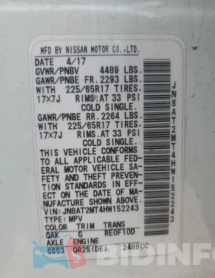 JN8AT2MT4HW152243 Photo# 12