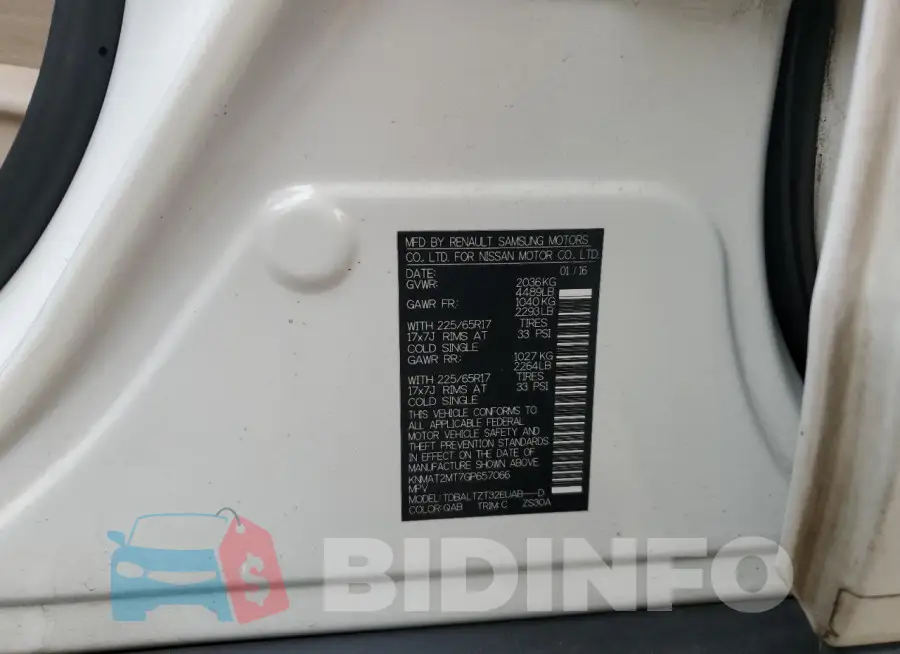 KNMAT2MT7GP657066 Photo# 13