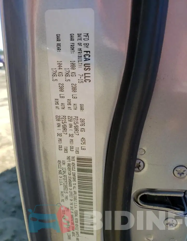 1C4NJRFB7FD395215 Photo# 13