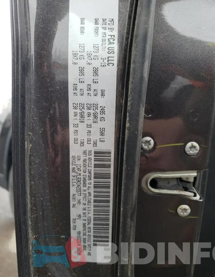 1C4PJMLB3KD425577 Photo# 13